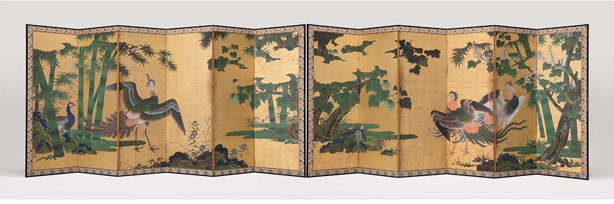 High-Resolution facsimiles of 'Peafowl and Phoenixes'